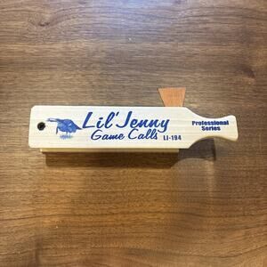 Vintage Lil’ Jenny Game Calls LJ-194 Professional Series Turkey Hunting Box Call